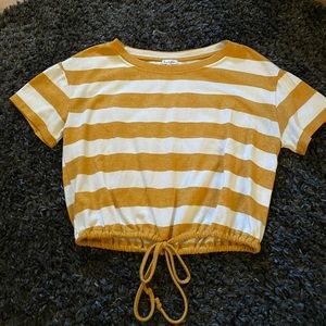 Stripped crop top